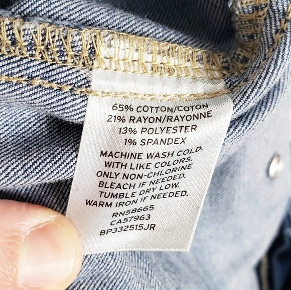 SUN & SHADOW retro flare jeans with braid - Picture 8 of 8